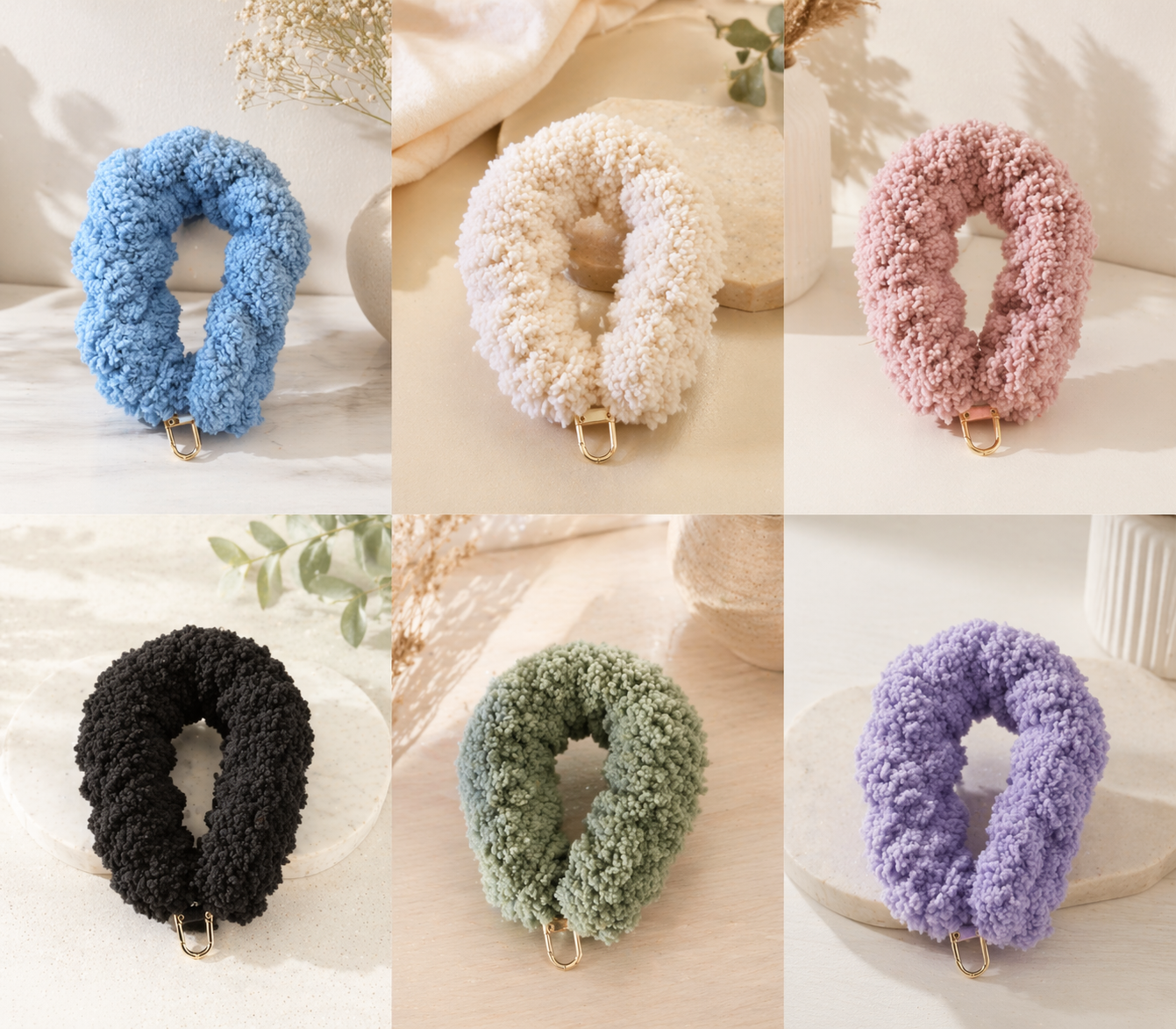 Chunky Yarn Keychains